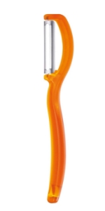 triangle Y-Peeler - 2 in (50 mm) - Stainless Steel Horizontal Straight Blade - Peeler for Hard-Skinned Fruits & Vegetables - Ergonomic Handle - Dishwasher Safe - Made in Germany