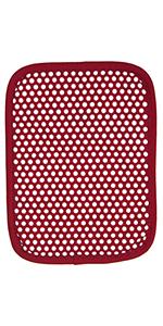 RITZ Terry Potholder & Hot Pad: Unparalleled Heat Resistant, Durable 100% Cotton – Ergonomically Designed for Optimal Grip – Easy-Care Machine Washable – 2-Pack, Paprika