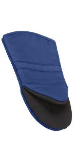 RITZ Terry Pocket Mitt & Hot Pad: Unparalleled Heat Resistant, Durable 100% Cotton – Ergonomically Designed for Optimal Grip – Easy-Care Machine Washable – 2-Pack, Federal Blue