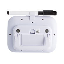 Taylor 5849 Four-Event Digital Timer with Whiteboard for School, Learning, Projects, and Kitchen Tasks, white