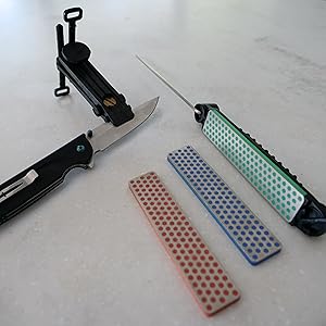 Diamond Machining Technology (DMT) A-PROKIT Dia-Sharp Whetstone Sharpening Kit With Diamond Sharpening Stones