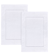 Utopia Towels Kitchen Bar Mops, Pack of 12, 16 by 19 Inches, 100% Cotton Super Absorbent White Towels, Multi-Purpose Cleaning Towels for Home and Kitchen Bars