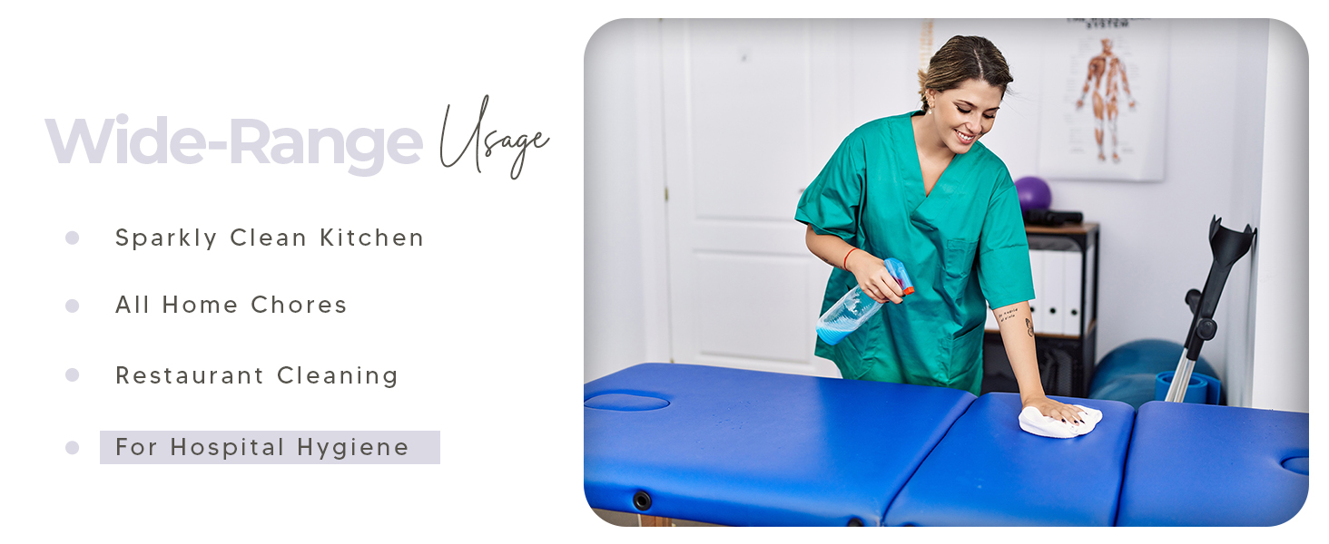 Utopia Towels Kitchen Bar Mops, Pack of 12, 16 by 19 Inches, 100% Cotton Super Absorbent White Towels, Multi-Purpose Cleaning Towels for Home and Kitchen Bars