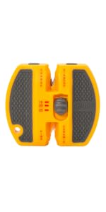 Smiths Adjustable Manual Knife Sharpener Gray/Yellow S-50264