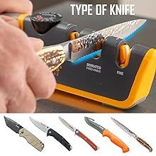 Smiths Adjustable Manual Knife Sharpener Gray/Yellow S-50264