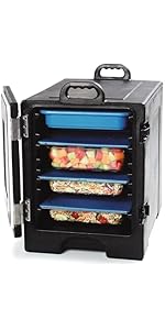 Carlisle FoodService Products Measure Miser Solid Measuring Spoon with Short Handle, 2 Ounces, Red, 1 Count (Pack of 1)