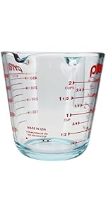 Pyrex 5301485 4 Cup Glass Measuring Cup - Made in USA