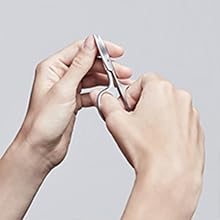 ZWILLING Manicure Set (5-Piece, Scissors, Clippers, Tweezers, Cuticle Pusher, Nail File), Classic, Black