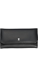 ZWILLING Manicure Set (5-Piece, Scissors, Clippers, Tweezers, Cuticle Pusher, Nail File), Classic, Black