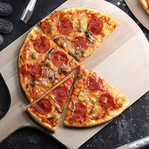 New Star Foodservice 50295 Restaurant-Grade Wooden Pizza Peel, 16