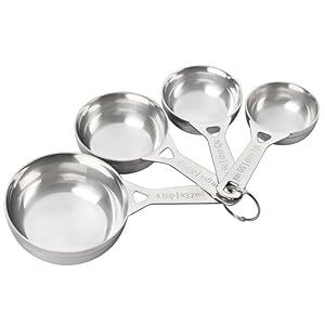 Le Creuset Stainless Steel Measuring Spoons, Set of 5