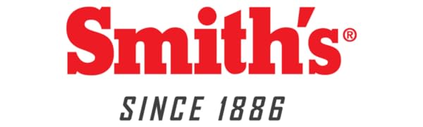 Smith's 50448 6” Diamond Tri-Hone Stone Sharpening System - Grey - Fine, Natural, & Coarse Stones - 3-Way Honing - Nonslip Rubber Feet - Restore Tools, Hunting, Kitchen, Fishing & Pocket Knives