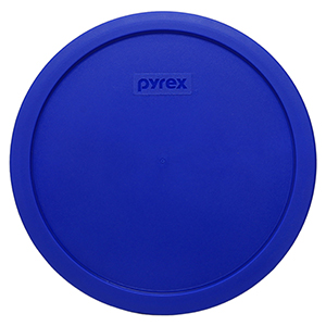 Pyrex 7403-PC 10-Cup Cadet Blue Sculpted Mixing Bowl Replacement Food Storage Lid - Made in USA