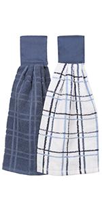 Ritz Royale Collection 100% Combed Terry Cotton, Highly Absorbent, Kitchen Dish Cloth Set, 13-3/4