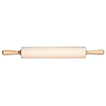 J.K. Adams Maple French Rolling Pin, Brown