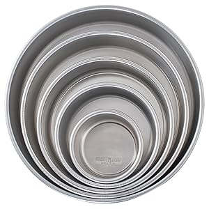 Nordic Ware Naturals Round Cake Pan, 8-Inch
