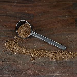 Chef Craft Classic Plastic Coffee Scoop, 1 Ounce 2 Piece Set, Black