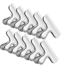 IPOW Wine Opener, Zinc Alloy Wine Bottle Opener, Wing Corkscrew Heavy Duty, Manual Multifunctional Cork Screw for Waiter, Silver