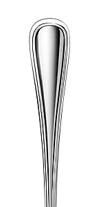 New Star Foodservice 58062 Slimline Pattern, 18/0 Stainless Steel, Salad Fork, 6.25-Inch, Set of 12