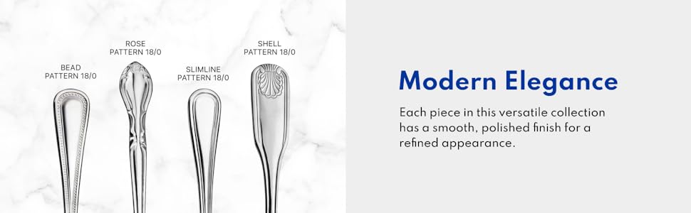 New Star Foodservice 58062 Slimline Pattern, 18/0 Stainless Steel, Salad Fork, 6.25-Inch, Set of 12