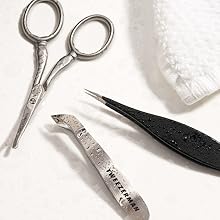 Tweezerman Precision Grip Fingernail Clipper, Black