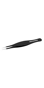 Tweezerman Precision Grip Fingernail Clipper, Black