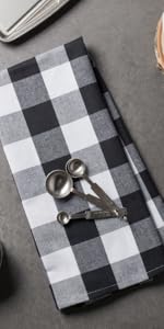 DII Basic Terry Collection Waffle Dishtowel Set, 15x26, Solid Wine, 4 Piece