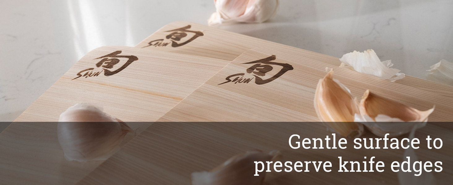 Shun Hinoki Cutting Board - Medium - 15.75" x 10.75" x 0.5"