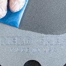 NerdChef Steel Stone - High Performance Pizza Baking | Made in USA (14.5