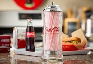 Tablecraft Stainless Steel Coca-Cola Bottle Opener Fridge Magnet, Red