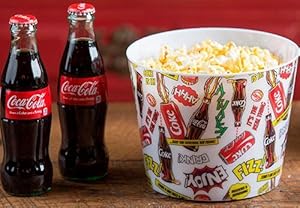 Tablecraft Stainless Steel Coca-Cola Bottle Opener Fridge Magnet, Red