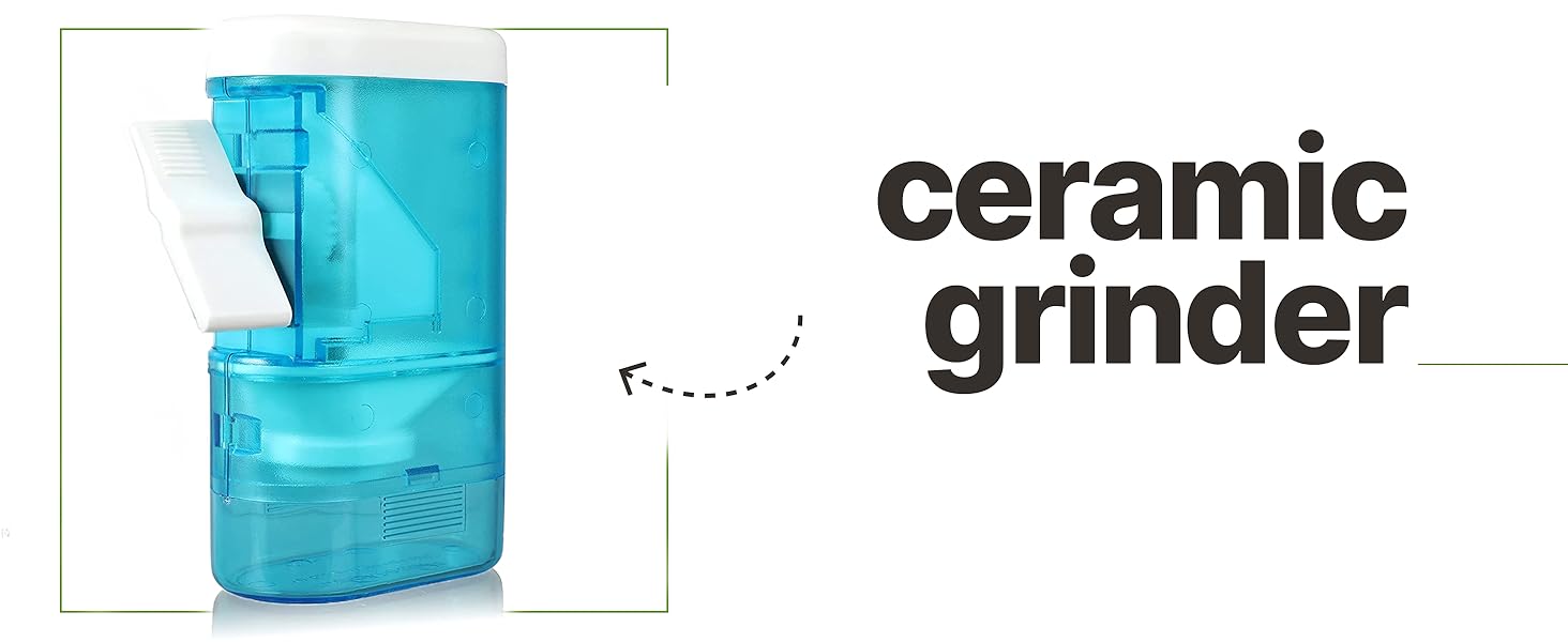 PepperMate Traditional Black Pepper Grinder Mill - Manual, High-Efficiency Salt and Pepper Grinder - Durable, Adjustable Coarseness Pepper Mill Grinder - Easy to Use