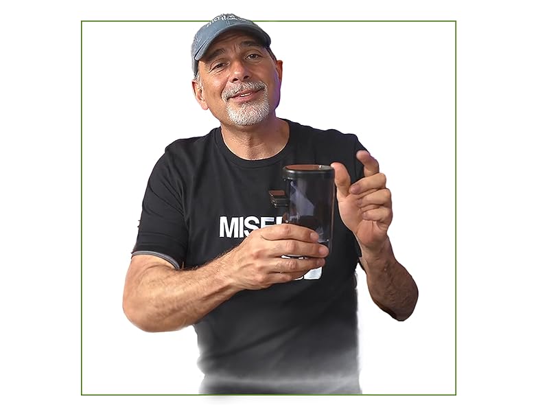 PepperMate Traditional Black Pepper Grinder Mill - Manual, High-Efficiency Salt and Pepper Grinder - Durable, Adjustable Coarseness Pepper Mill Grinder - Easy to Use