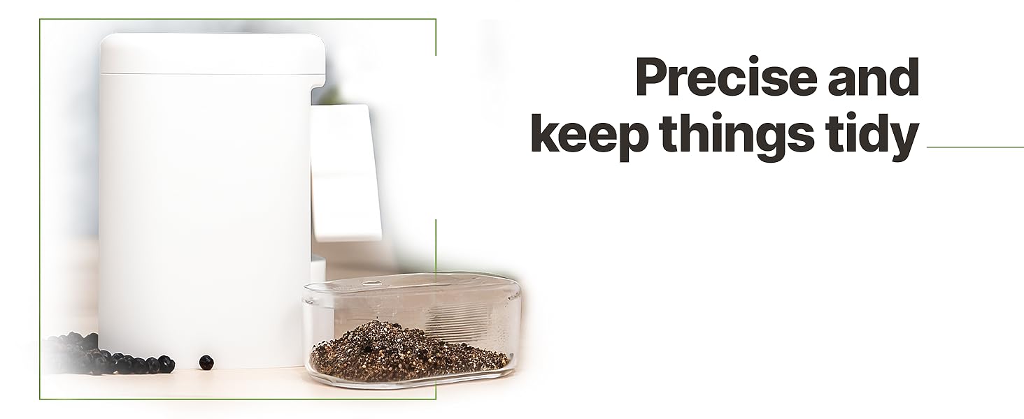 PepperMate Traditional Black Pepper Grinder Mill - Manual, High-Efficiency Salt and Pepper Grinder - Durable, Adjustable Coarseness Pepper Mill Grinder - Easy to Use