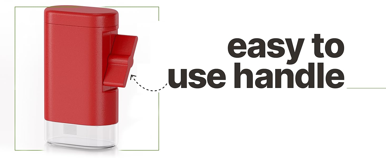 PepperMate Traditional Black Pepper Grinder Mill - Manual, High-Efficiency Salt and Pepper Grinder - Durable, Adjustable Coarseness Pepper Mill Grinder - Easy to Use