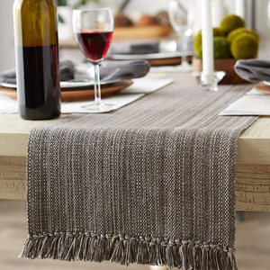 DII Variegated Tabletop Collection, Placemat Set3x19, Olive Green, 6 Piece