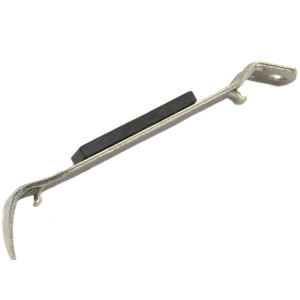 Chef Craft Select Iron Plated Bottle Opener, 4 inch, Grey