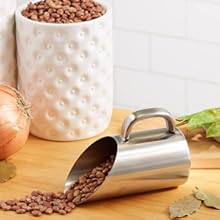 RSVP International Endurance Measuring Spoons, Round, Stainless Steel