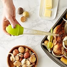 RSVP International Endurance Measuring Spoons, Round, Stainless Steel