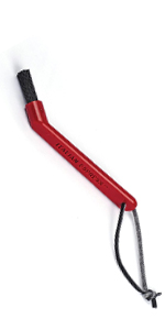 RSVP International Coffee Measuring Spoon, Long Handled Stainless Steel Scoop Multi-purpose for Baking, Ground Coffee, Beans or Loose Leaf Tea, Double, 1-Tbsp/2-Tbsp