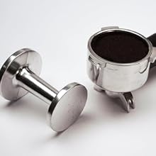 RSVP International Coffee Measuring Spoon, Long Handled Stainless Steel Scoop Multi-purpose for Baking, Ground Coffee, Beans or Loose Leaf Tea, Double, 1-Tbsp/2-Tbsp