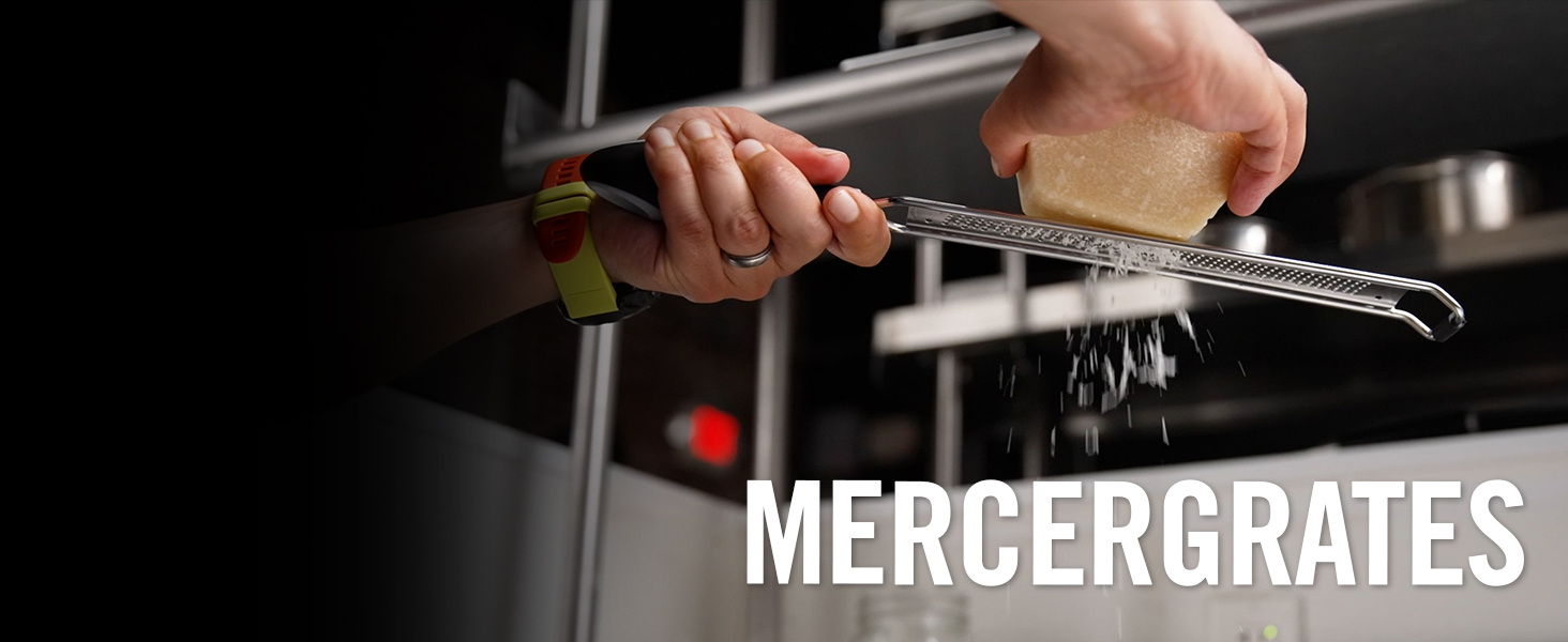 Mercer Culinary MercerGrates Fine Zester, Wide