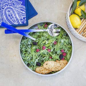 Thirstystone 4 Pack Natural Marble Square Coasters with Protective Cork Backing, Elegant, Luxourious, Easily Wipes Clean