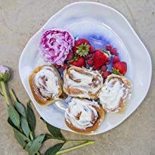 Thirstystone 4 Pack Natural Marble Square Coasters with Protective Cork Backing, Elegant, Luxourious, Easily Wipes Clean