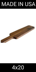 Made in USA Black Walnut Wood Cutting Board by Virginia Boys Kitchens - Butcher Block Wooden Carving Board with Juice Well made from Sustainable Hardwood (17x11)