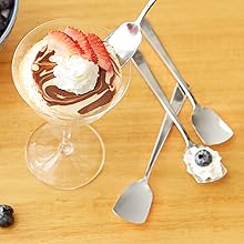 RSVP International Ice Cream Tool Collection, Dishwasher Safe, Large Handle, Scoop