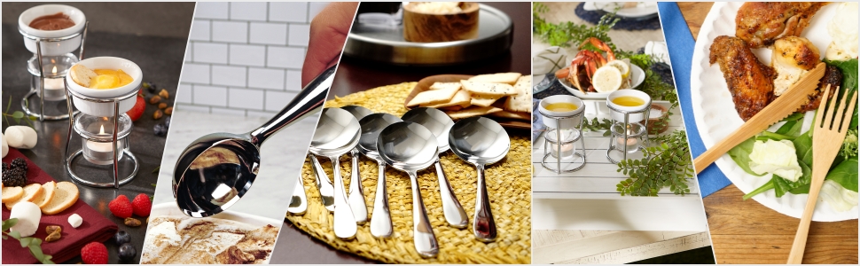 RSVP International Ice Cream Tool Collection, Dishwasher Safe, Large Handle, Scoop