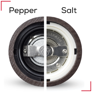 Pepper Mill, u'Select, Wood, Chocolate Finish, 18 cm - 7 in