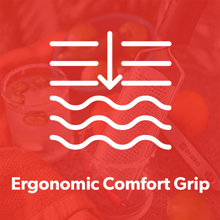 DI ORO Zester Grater - Stainless Steel Lemon Zester with Handle - Parmesan Cheese Grater Razor Sharp - Kitchen Citrus Zester Tool for Grating & Shredding Garlic, Ginger, & Lemons - Dishwasher Safe