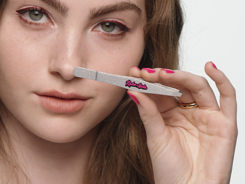 Revlon x Barbie Nail Clipper, Stainless Steel Non-Corrosive Mess Free Curved Blade Fingernail Toenail Cutter